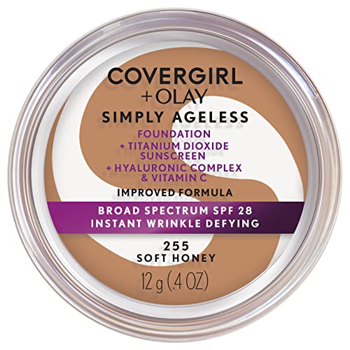 COVERGIRL - Olay Simply Ageless Foundation Soft Honey - 0.4 oz. (12 g)