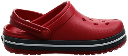 Crocs Crocband, Zuecos Unisex Adulto, Rojo (Pepper), 45/46 EU