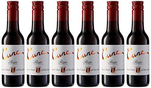 Cune Rioja - Paquete de 6 x 187.50 ml - Total: 1125 ml