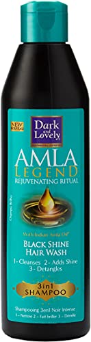 Dark & Lovely Champú Amla Legend Black Shine de 250ml