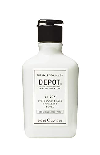 DEPOT NO. 402 PRE & POST SHAVE EMOLLIENT FLUID FLUIDO EMOLLIENTE PRE E POST BARBA 100 ML