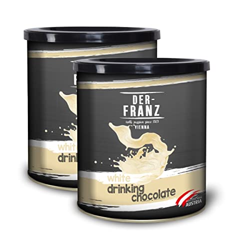 Der-Franz - Chocolate blanco a la taza, 2 x 500 g