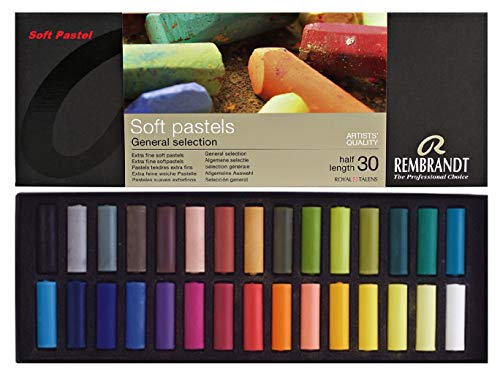 Desconocido Set de pinturas Rembrandt 30 de media barra, pasteles suaves (france import)