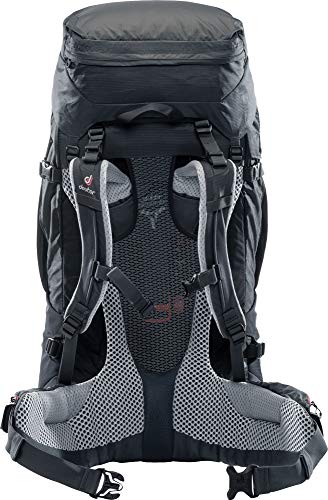 Deuter Futura Vario 45 + 10 SL Mochila, Unisex Adulto, Gris (Graphite/Black), 24x36x45 cm (W x H x L)