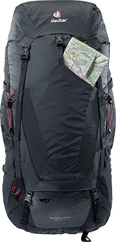 Deuter Futura Vario 45 + 10 SL Mochila, Unisex Adulto, Gris (Graphite/Black), 24x36x45 cm (W x H x L)