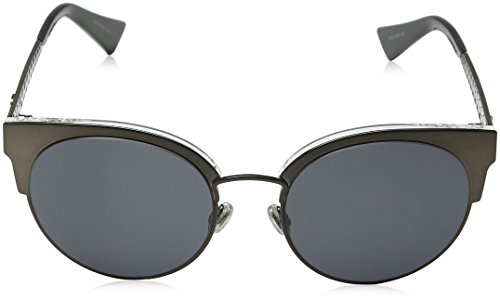 Dior DIORAMAMINI IR 807 Gafas de Sol, Negro (Black/Grey Blue), 50 para Mujer