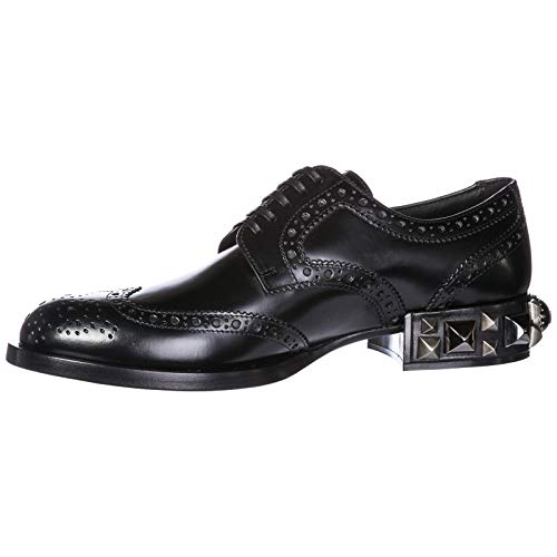 Dolce&Gabbana clásico Zapatos de Cordones Mujer en Piel Derby Negro EU 35 CN0060AV68180999