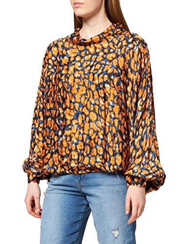 Dolores Promesas OI19 2014BLEOPARDO Camiseta, Multicolor (Leopardo 00), 36 (Tamaño del Fabricante:36) para Mujer