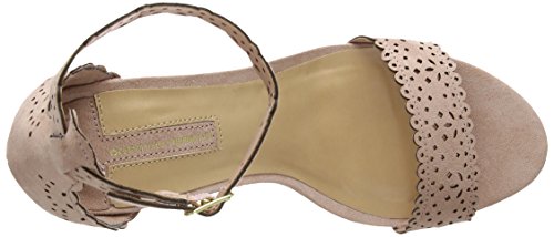 Dorothy Perkins Swan Lazer Cut, Sandalias Abiertas Mujer, Colorete Naranja, 41 EU