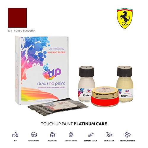 DrawndPaint for/Ferrari California T/Rosso Scuderia - 323 / Touch-UP Sistema DE Pintura Coincidencia EXACTA/Platinum Care