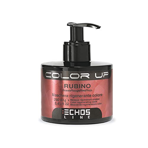 Echosline Color Up Mask Rubí-250 ml, Red, 250mL, 250