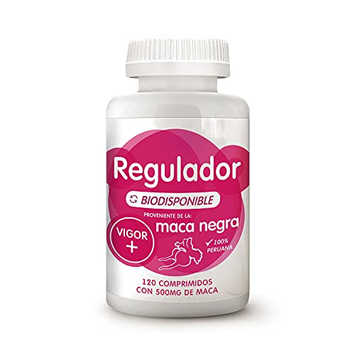 Energy Feelings Comprimidos De Maca Negra Andina Ecológica | Recuperador Muscular Vigorizante Energizante Regulador Hormonal | Maca Negra Biodisponible | 120 Comprimidos De 500mg, color Marron Claro