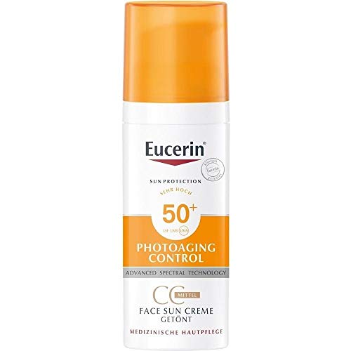 Eucerin Sun Photoaging Control SPF50+ Crema Solare Viso Colorata Naturale 50 ml