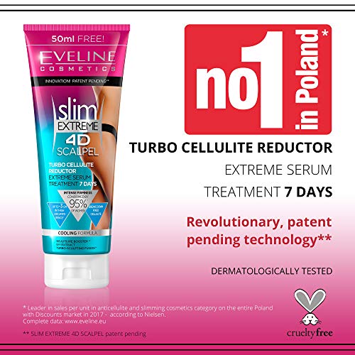 Eveline Cosmetics Slim Extreme 4D Scalpel Turbo Cellulite Reducteur 250Ml 250 ml