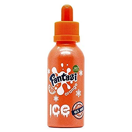 Fantasi E-líquido del cigarrillos E-Líquido 60 ml 70vg 30pg E-Líquido para cigarillo electrónico sabor Fresa sin nicotina Todo sabor (Orange Ice)