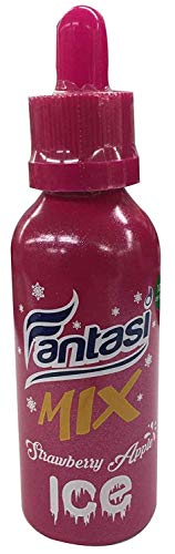 Fantasi mix E-líquido del cigarrillos E-Líquido 60 ml 70vg 30pg E-Líquido para cigarillo electrónico sabor Fresa sin nicotina Todo sabor (Strawberry Apple ICE)