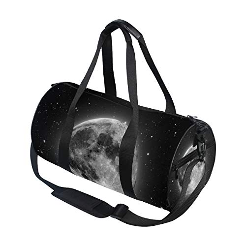 Fantazio - Bolsa de deporte para hombre, diseño de luna, para gimnasio