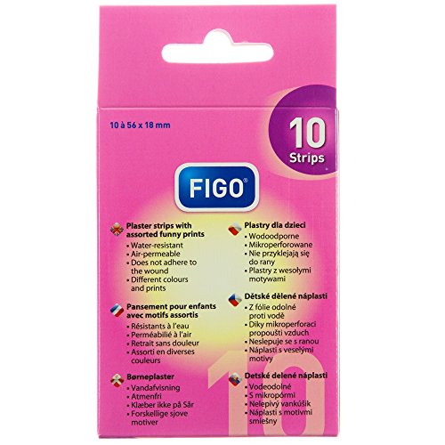 Figo – Tiritas Strips tiritas infantiles Princesa 10 Strips