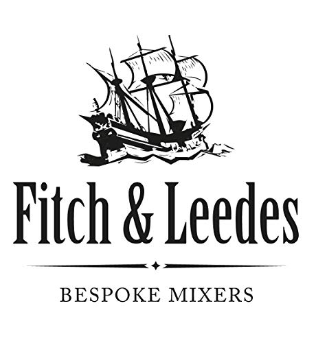 Fitch & Leedes - Tónico de pomelo rosa (4 x 200 ml) de Sudáfrica, gran compañero para ginebra [especiado, chispeante, elegante] (latas desechables, precio incl. 1,00 € / 4 x 0,25 € DPG desechables)