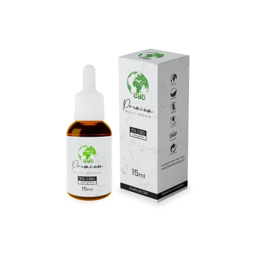 FLASTHER CBD Premium | ACEITE 15ML 5% | Masajeador | Bio Oil | Colágeno | Artrosis | Extracto de Cáñamo | Full Spectrum | Gotas | liquid | 100% Natural | < 0.2% THC