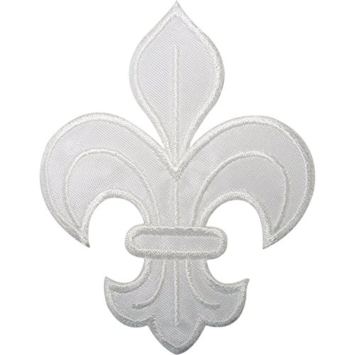 Fleur De Lis Parche para coser en la insignia Francia Escudo de armas Flor de Lis