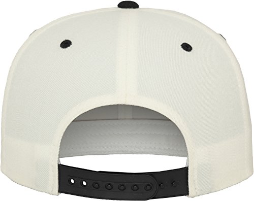 Flex fit - Gorra de béisbol - para hombre, Multicolor (Natural/Blk), Talla única