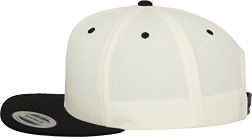 Flex fit - Gorra de béisbol - para hombre, Multicolor (Natural/Blk), Talla única