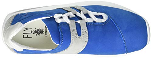 Fly London Leve760fly, Zapatillas Mujer, Hormigón Azul, 36 EU