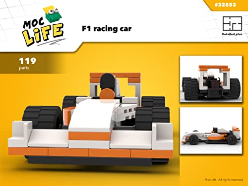 Formula 1 racing car (Instruction Only): Moc Life (English Edition)