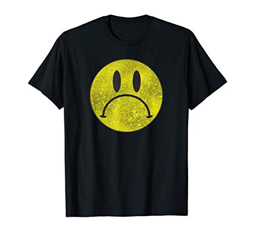 Frowny Diseño, Gruñón, Cara triste Camiseta