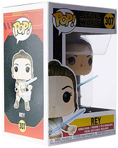 Funko- Pop Star Wars The Rise of Skywalker-Rey Disney Figura Coleccionable, Multicolor, Talla Única (39882)