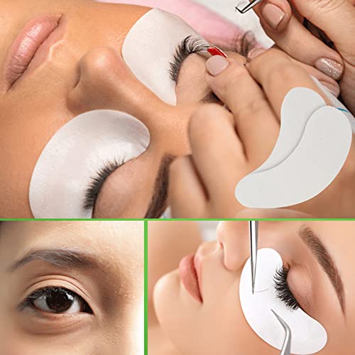 G2PLUS 50 Pares Gel de Ojos Almohadillas Pestañas Parches Ojos Eye Gel Pads para Pro Salon Extensión Individual de Pestañas