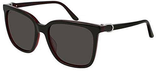 Gafas de Sol Cartier CT0004S BLACK SILVER/GREY mujer