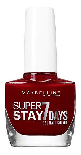 Gemey-Maybelline - Mantenimiento y fuerte pro - Rojo Esmalte de Uñas - 501 lacada en rojo