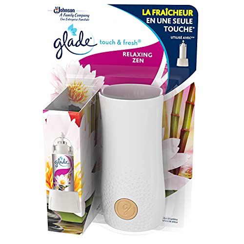 Glade Design Touch&Fresh – Ambientador para casa – Difusor + 3 recambios relajante zen