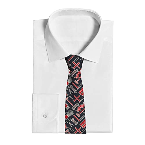 Gokruati Corbata para hombre, corbata de diseñador de lujo, corbata clásica de negocios para hombres, patrón de peluquería, corbata formal, corbata informal para hombres, 145 x 8 cm