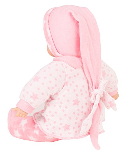 Götz 1791122 Baby Pure Starry Sky First Born Doll - 33 cm Baby Doll Without Hair and Painted Blue Eyes - Suitable Agegroup 0+