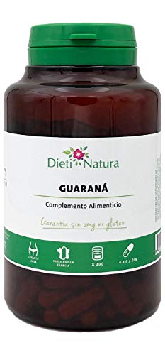 Guaraná 200 cápsulas de Dieti Natura (200 cápsulas)