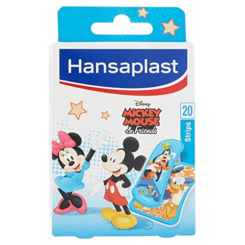 HANSAPLAST Mickey mouse apósitos para niños caja 20 uds