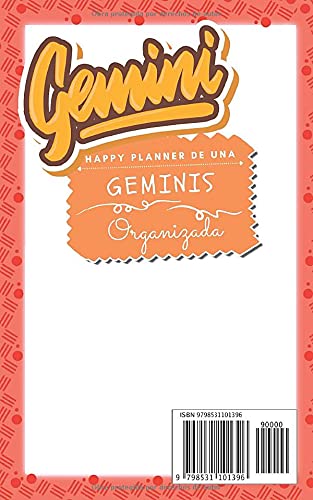 Happy planner para una Geminis organizada: Planificador con calendario lunar - Fases lunares - para una Geminis organizada; desde la más diva hasta la ... brujas (Agendas con Horóscopo para Chicas)