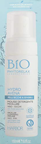 HARBOR Hydro Mousse Filtro De Avena Micelar Ojos Cara 150 Ml