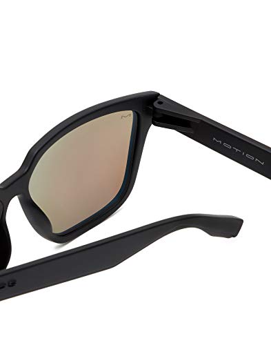 HAWKERS · Gafas de sol MOTION para hombre y mujer · CARBON BLACK · CLEAR BLUE