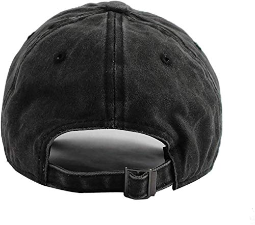 Hdadwy Gorra Vaquera Unisex Moschino Casquette Trend Denim Negro Negro