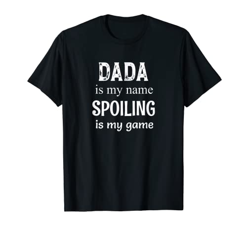 Hombre Dada Es Mi Nombre India India Abuelo Abuelo Camiseta