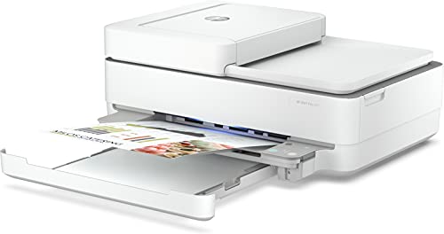 HP Envy Pro 6420 5SE45B, Impresora Multifunción Tinta A4, Color, Imprime, Escanea, Copia y Fax, Wi-Fi, USB 2.0, HP Smart App, Incluye 3 Meses del Servicio Instant Ink, Blanca