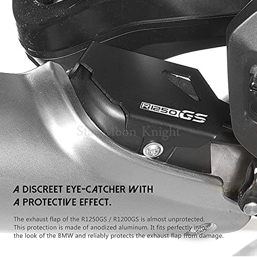 HWH Protector de protección contra escape de la motocicleta Protector de protección para B.M.W R1200GS R1250GS R 1200 1250 GS R1200R R1200RS LC Adv Aventura Durable (Color : R1200R)