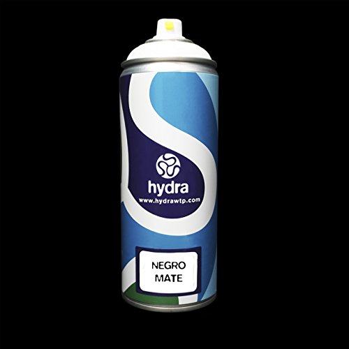 Hydra - Fondo Pintura Negro Mate HIDROIMPRESION Hydrographic Water Transfer Printing HIDROGRAFIA - 400 ml