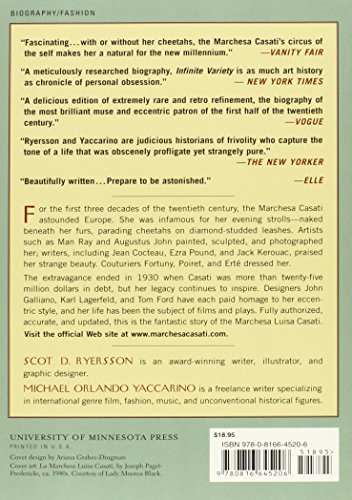 Infinite Variety: The Life and Legend of the Marchesa Casati