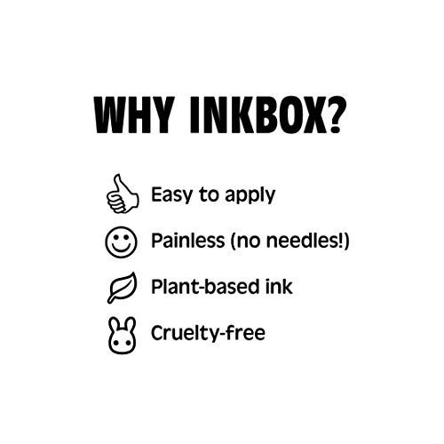 Inkbox Temporary Tattoo - Tatuajes Semipermanentes, Resistentes Al Agua Y de Larga Duración - A Base de Plantas, Seguros Para la Piel - Medusa Tattoo, Medusa, 4x4in