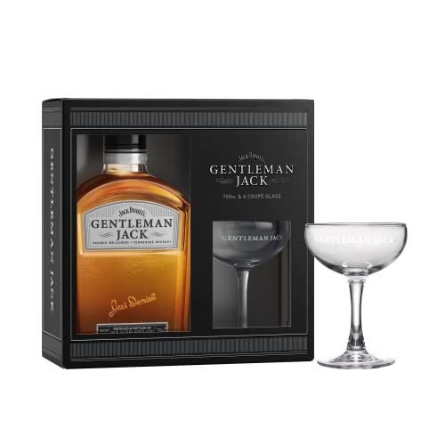 Jack Daniel's Gentleman Jack 70 cl con vaso Coupette